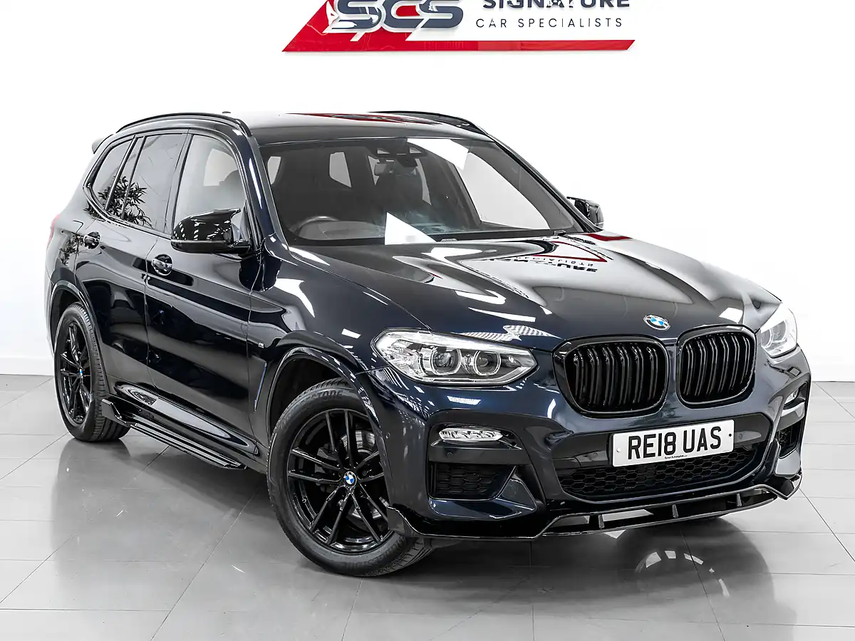 Used 2018 BMW X3 M Sport Carbon Black - Interior and Exterior details 8