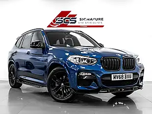 Used 2018 BMW X3 M Sport Phytonic Blue - Interior and Exterior details 20