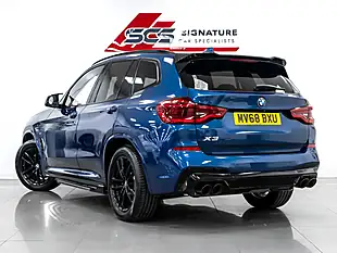Used 2018 BMW X3 M Sport Phytonic Blue - Interior and Exterior details 4