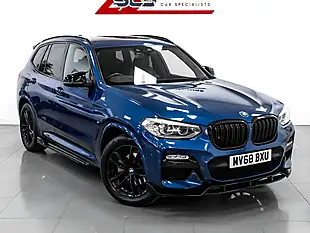 Used 2018 BMW X3 M Sport Phytonic Blue - Interior and Exterior details 8