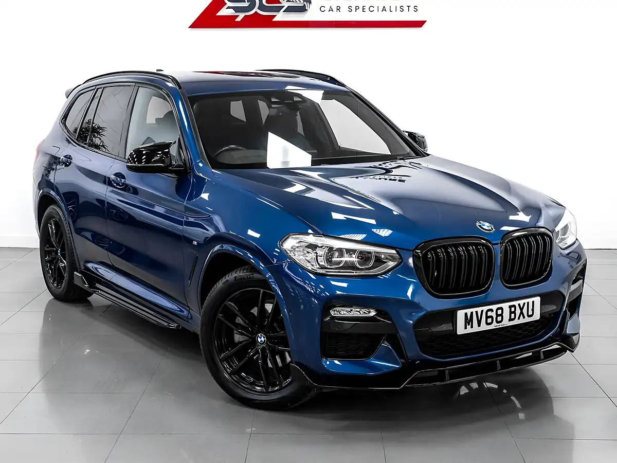 Used 2018 BMW X3 M Sport Phytonic Blue - Interior and Exterior details 8