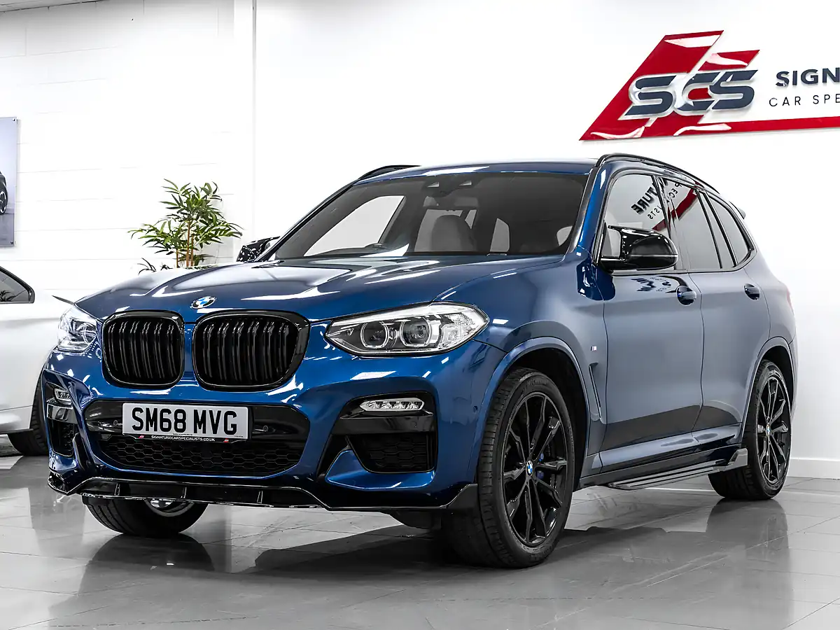 Used 2018 BMW X3 M Sport Phytonic Blue - Interior and Exterior details 2