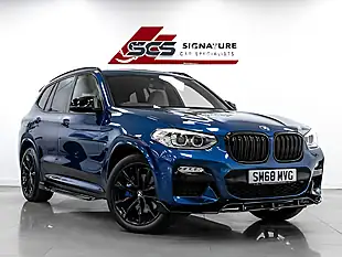Used 2018 BMW X3 M Sport Phytonic Blue - Interior and Exterior details 20