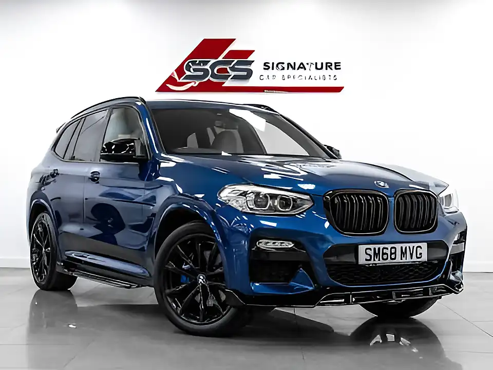 Used 2018 BMW X3 M Sport Phytonic Blue - Interior and Exterior details 20
