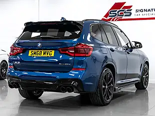 Used 2018 BMW X3 M Sport Phytonic Blue - Interior and Exterior details 5