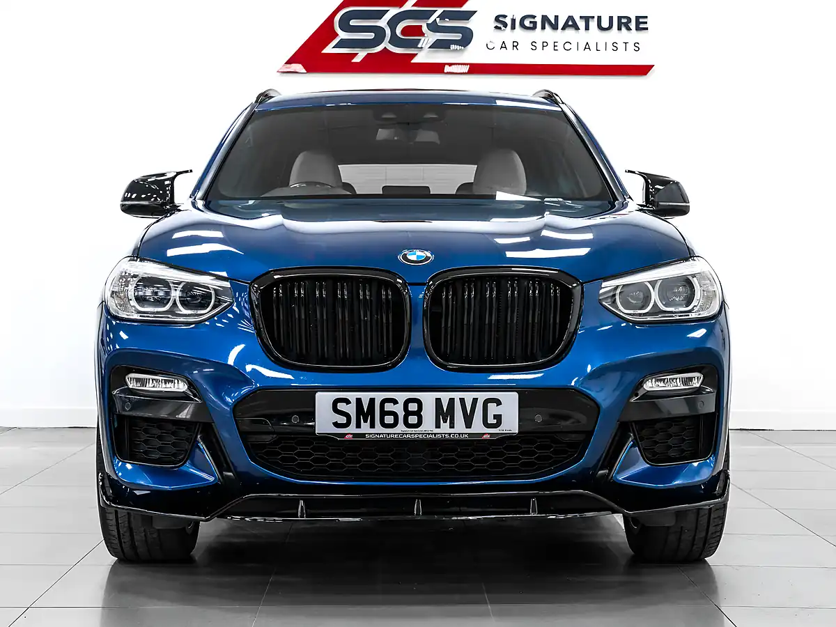 Used 2018 BMW X3 M Sport Phytonic Blue - Interior and Exterior details 6