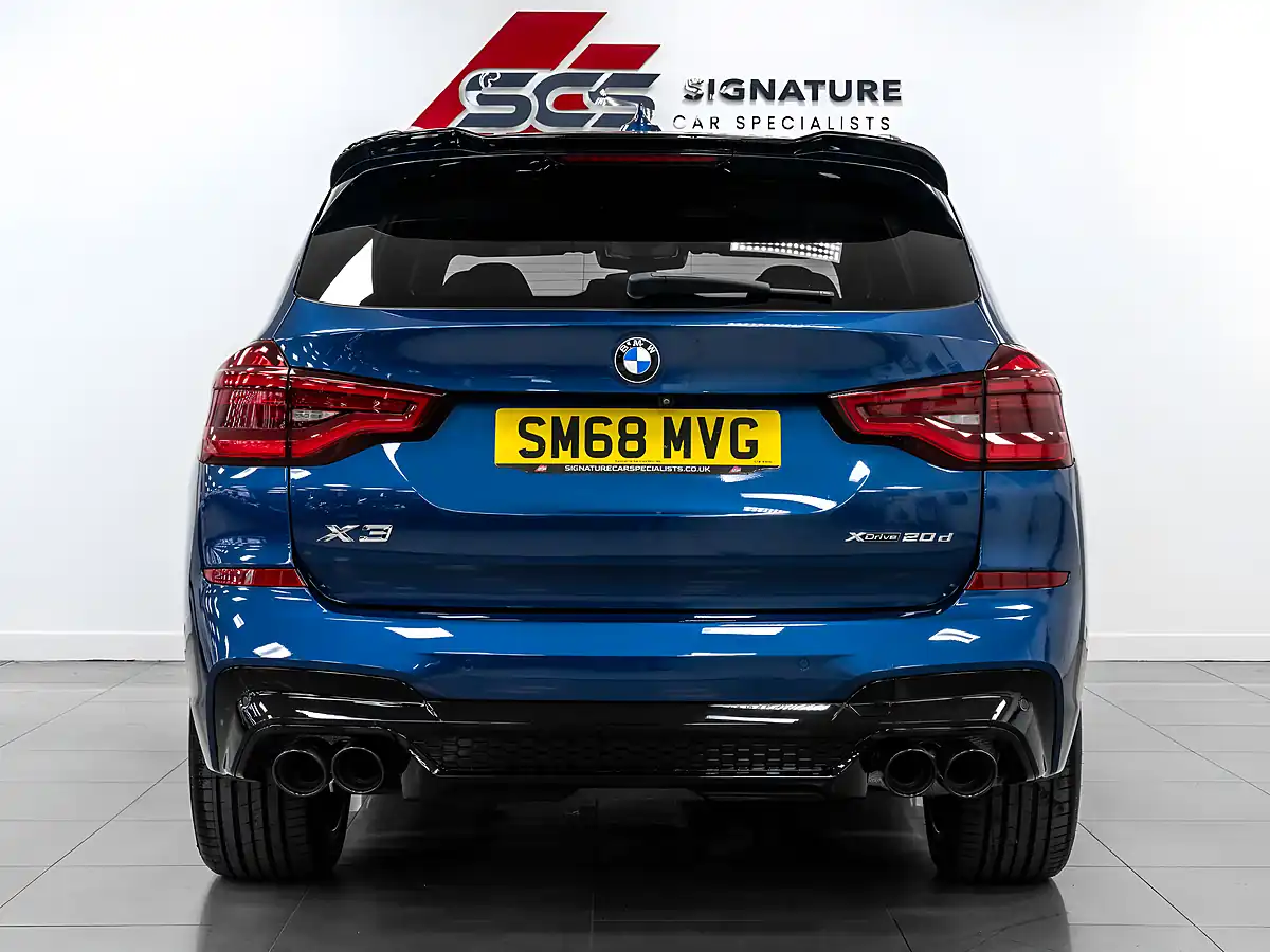 Used 2018 BMW X3 M Sport Phytonic Blue - Interior and Exterior details 7