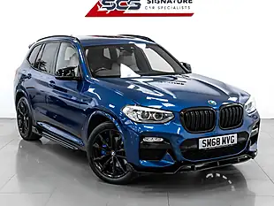Used 2018 BMW X3 M Sport Phytonic Blue - Interior and Exterior details 8