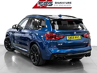 Used 2018 BMW X3 M Sport Phytonic Blue - Interior and Exterior details 9