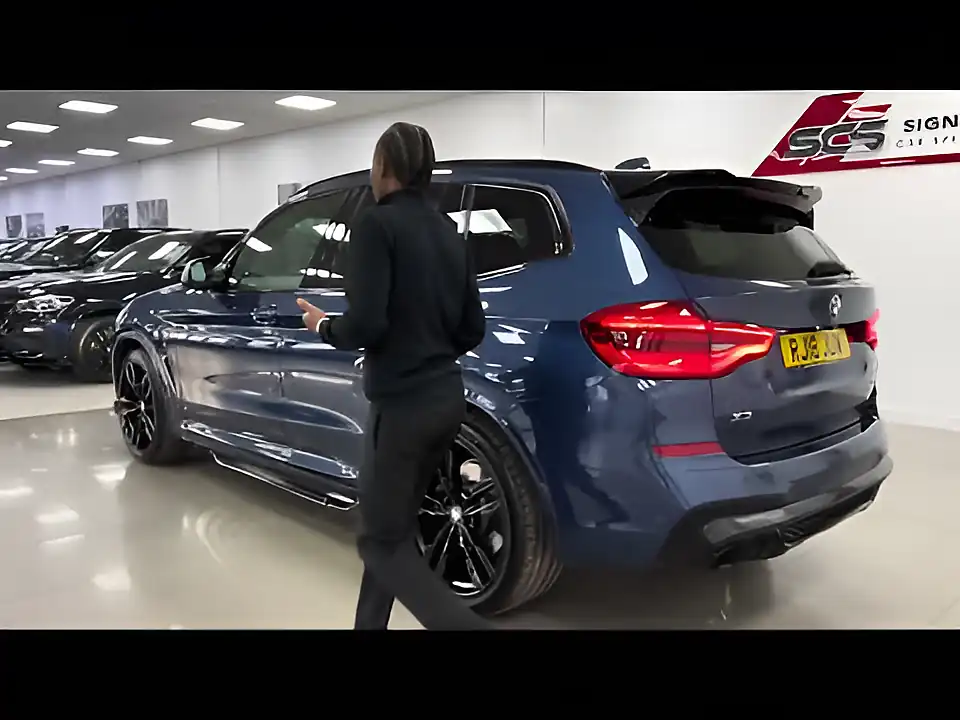 Used 2018 BMW X3 M Sport Phytonic Blue - Interior and Exterior details 20