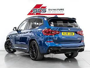 Used 2018 BMW X3 M Sport Phytonic Blue - Interior and Exterior details 4