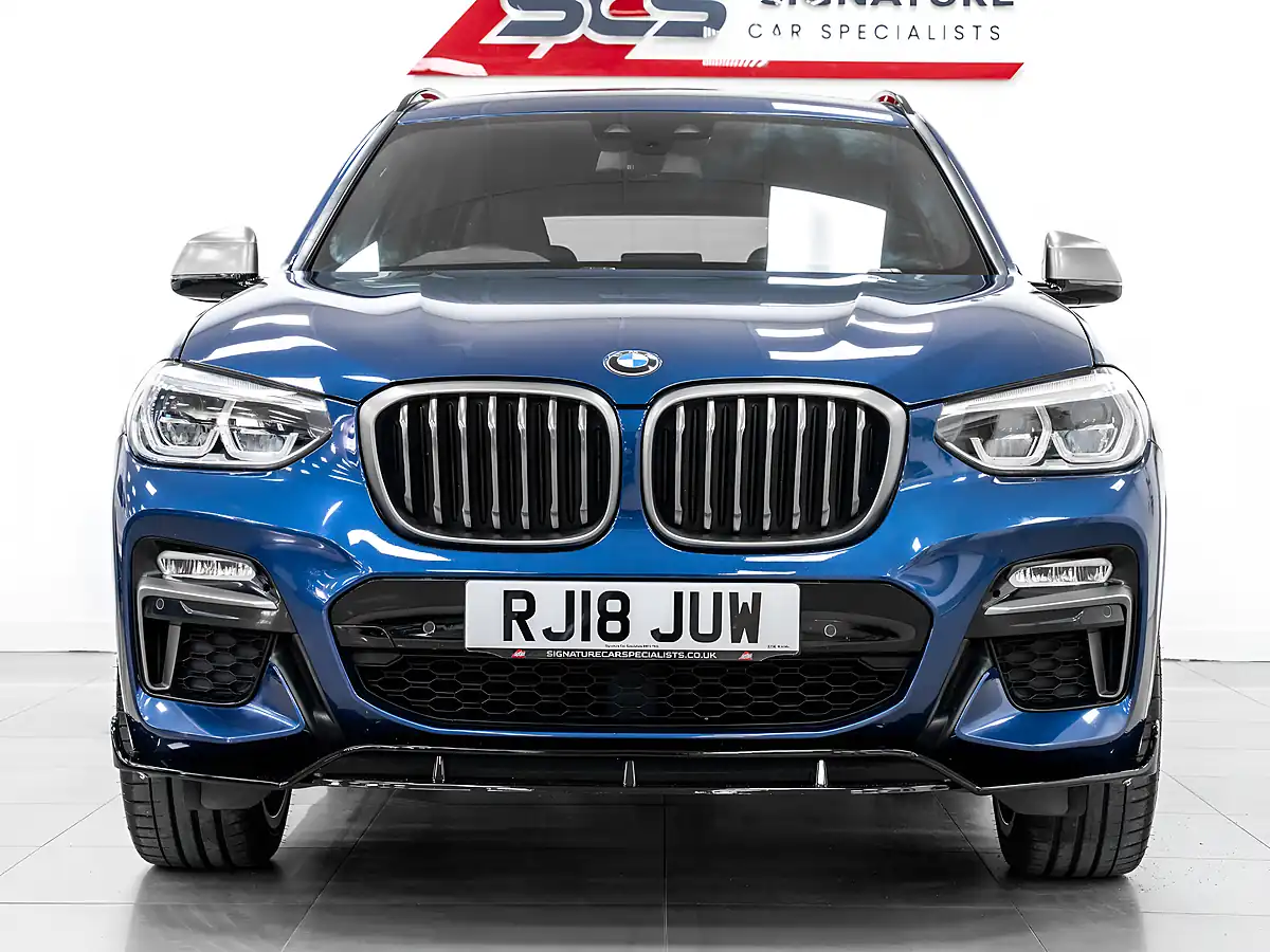 Used 2018 BMW X3 M Sport Phytonic Blue - Interior and Exterior details 6