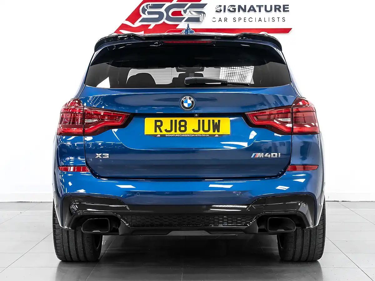 Used 2018 BMW X3 M Sport Phytonic Blue - Interior and Exterior details 7