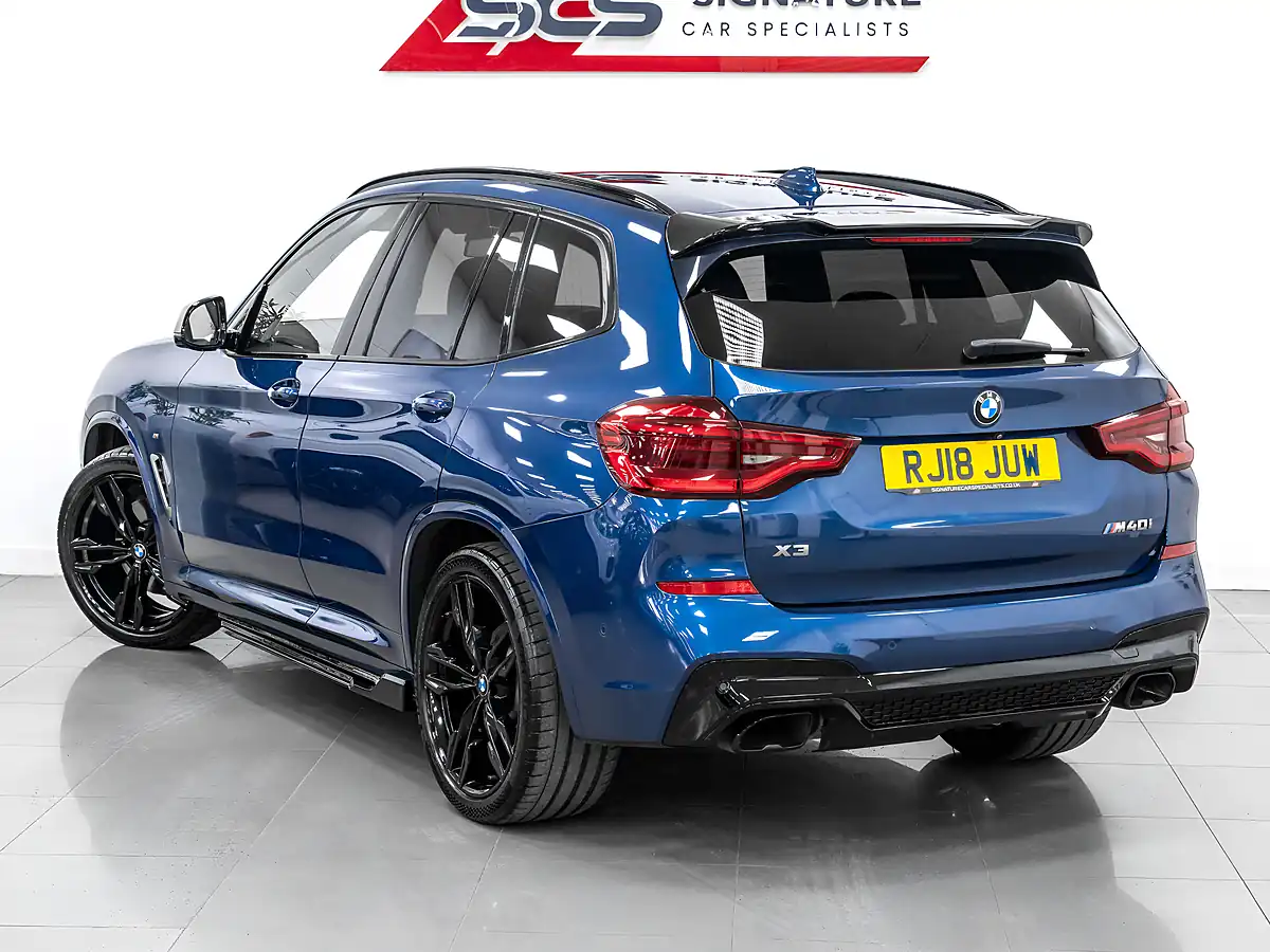 Used 2018 BMW X3 M Sport Phytonic Blue - Interior and Exterior details 9