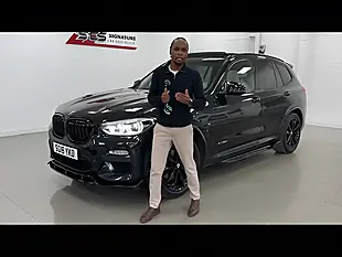 Used 2018 BMW X3 M Sport Sapphire Black - Interior and Exterior details 20