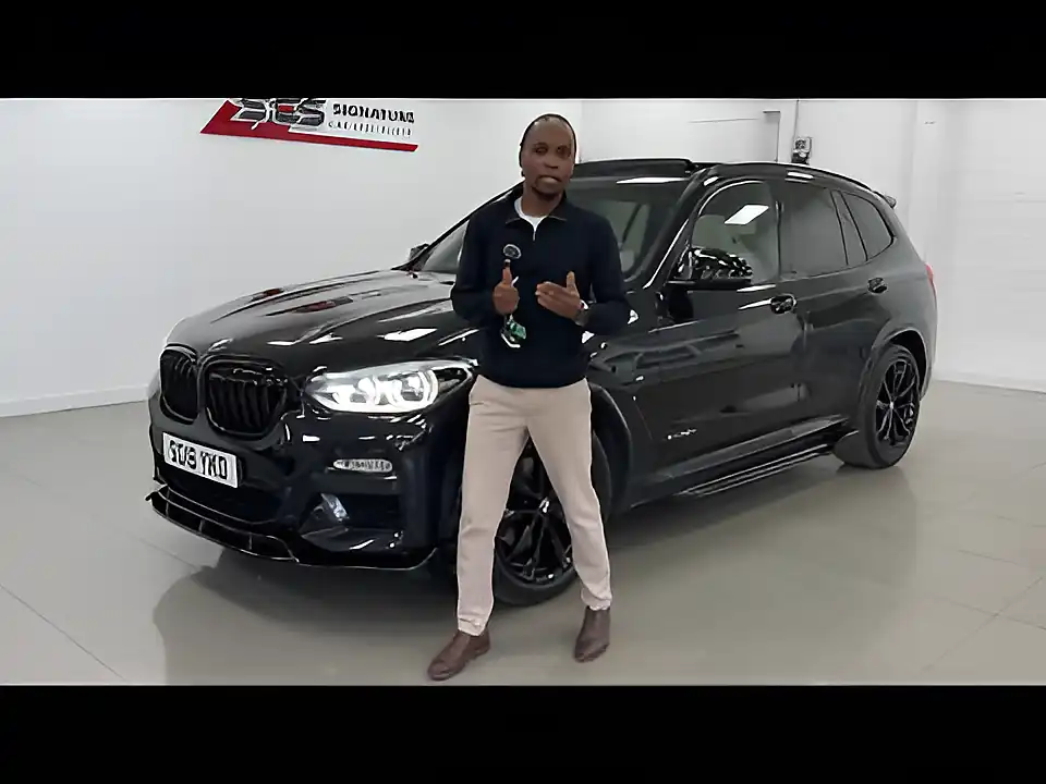 Used 2018 BMW X3 M Sport Sapphire Black - Interior and Exterior details 20
