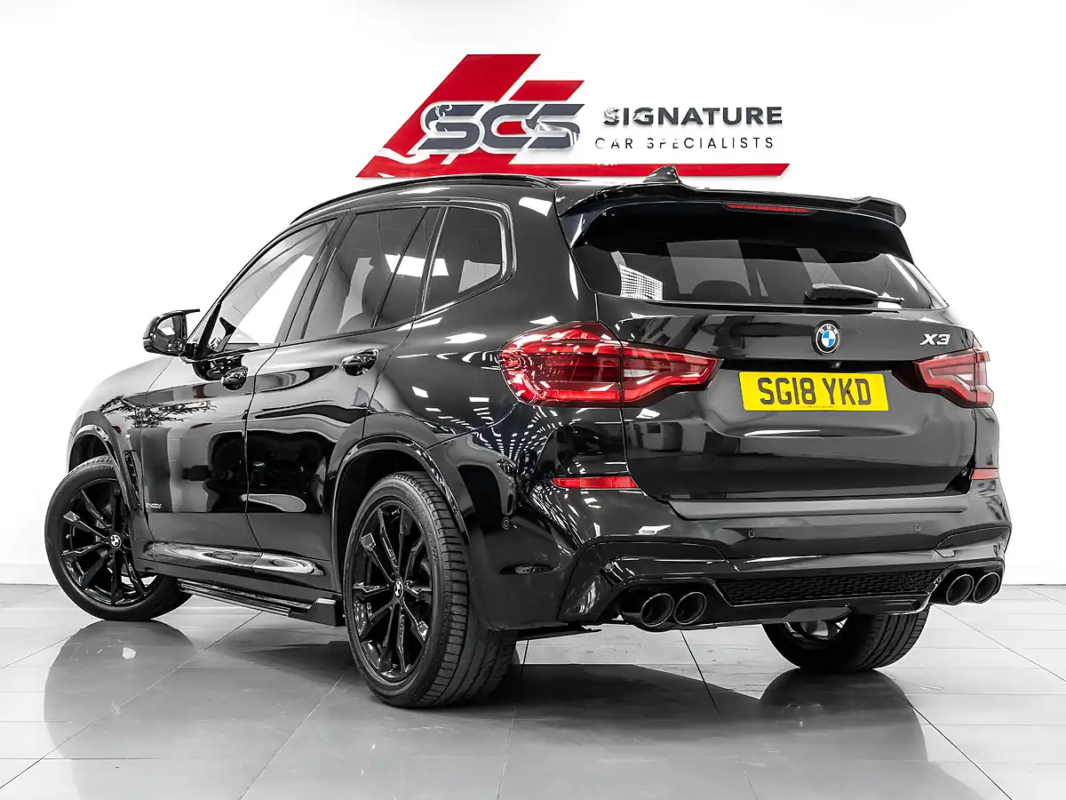 Used 2018 BMW X3 M Sport Sapphire Black - Interior and Exterior details 3
