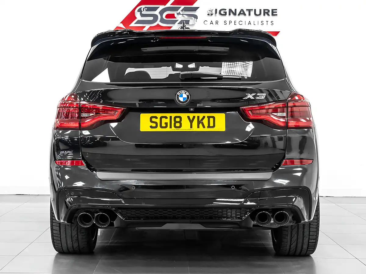 Used 2018 BMW X3 M Sport Sapphire Black - Interior and Exterior details 6