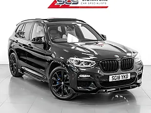 Used 2018 BMW X3 M Sport Sapphire Black - Interior and Exterior details 7
