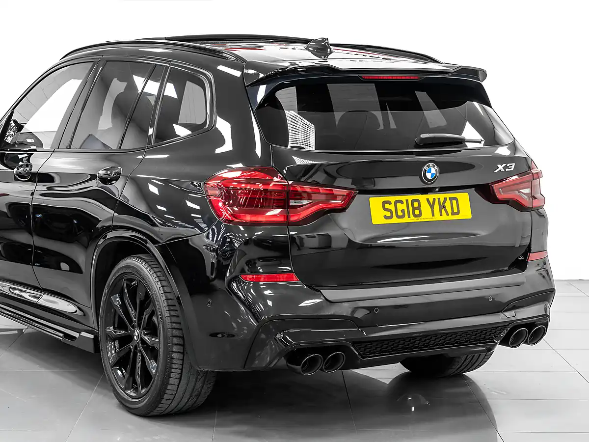Used 2018 BMW X3 M Sport Sapphire Black - Interior and Exterior details 9