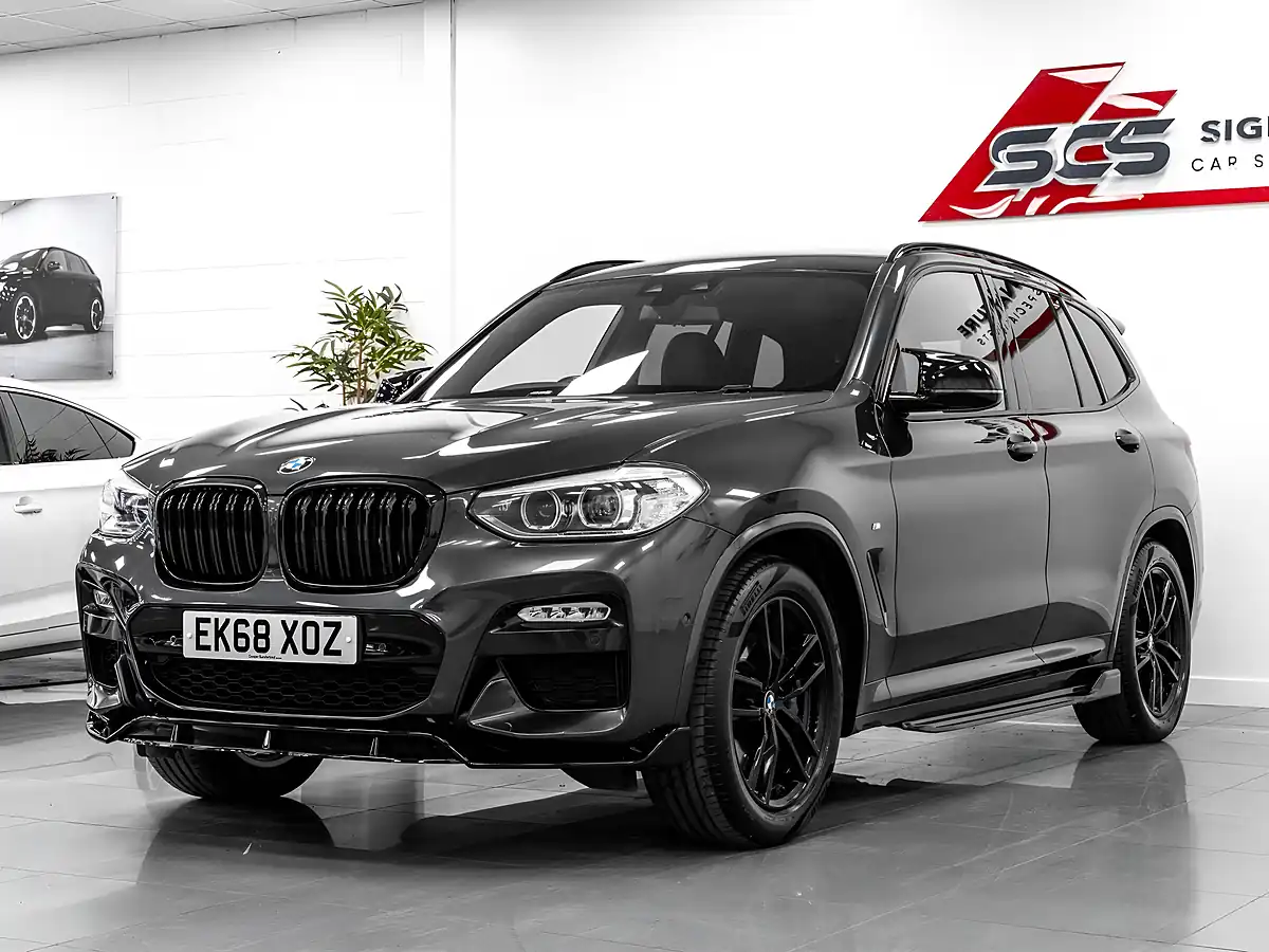 Used 2018 BMW X3 M Sport Sophisto Grey Metallic - Front View