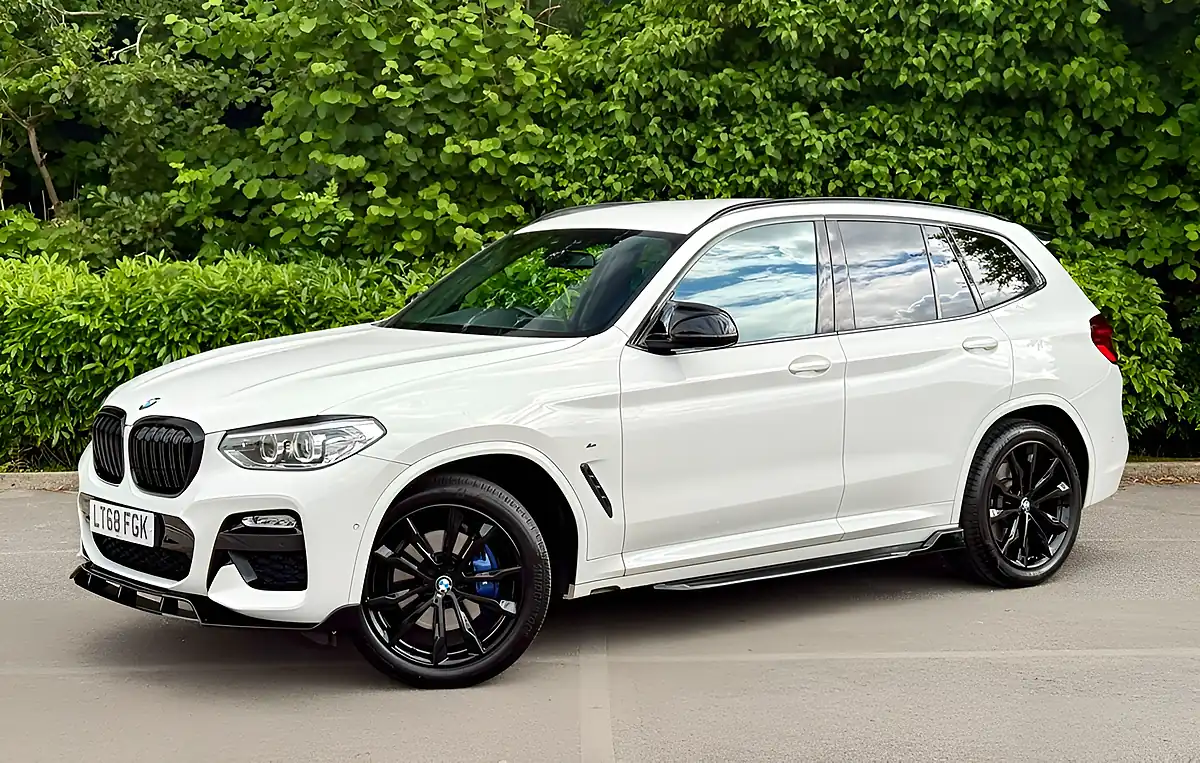 Used 2018 BMW X3 M Sport White - Interior and Exterior details 2