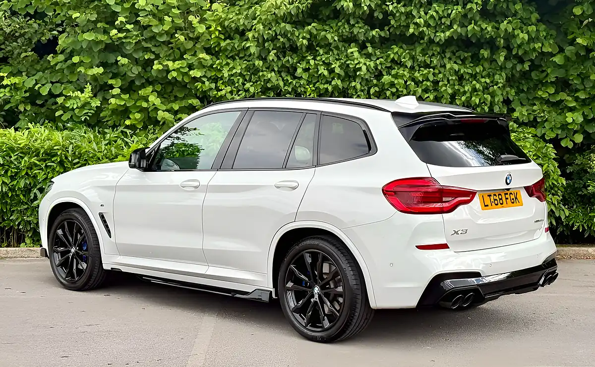 Used 2018 BMW X3 M Sport White - Interior and Exterior details 3