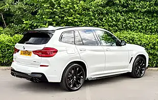 Used 2018 BMW X3 M Sport White - Interior and Exterior details 4