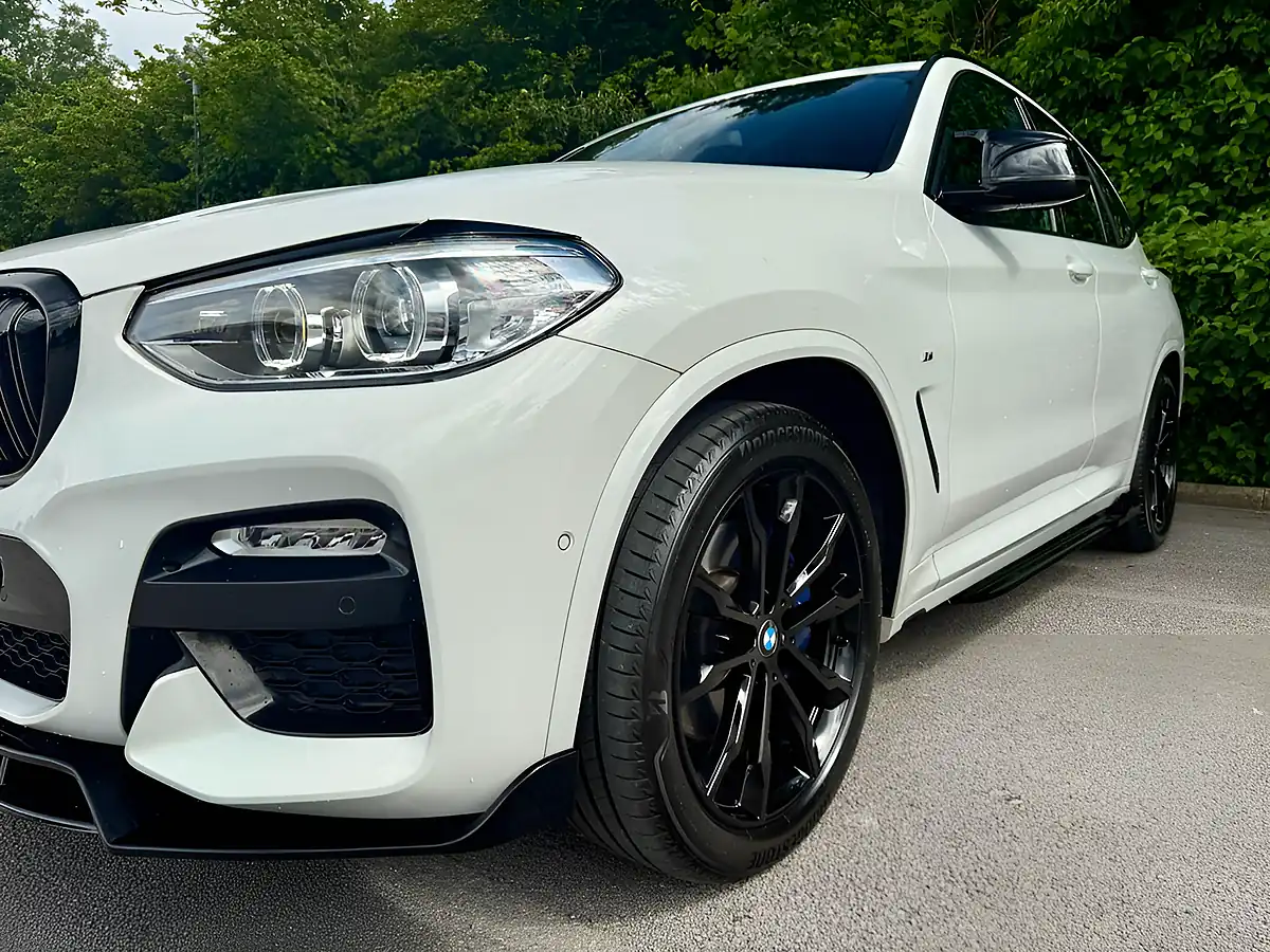Used 2018 BMW X3 M Sport White - Interior and Exterior details 5