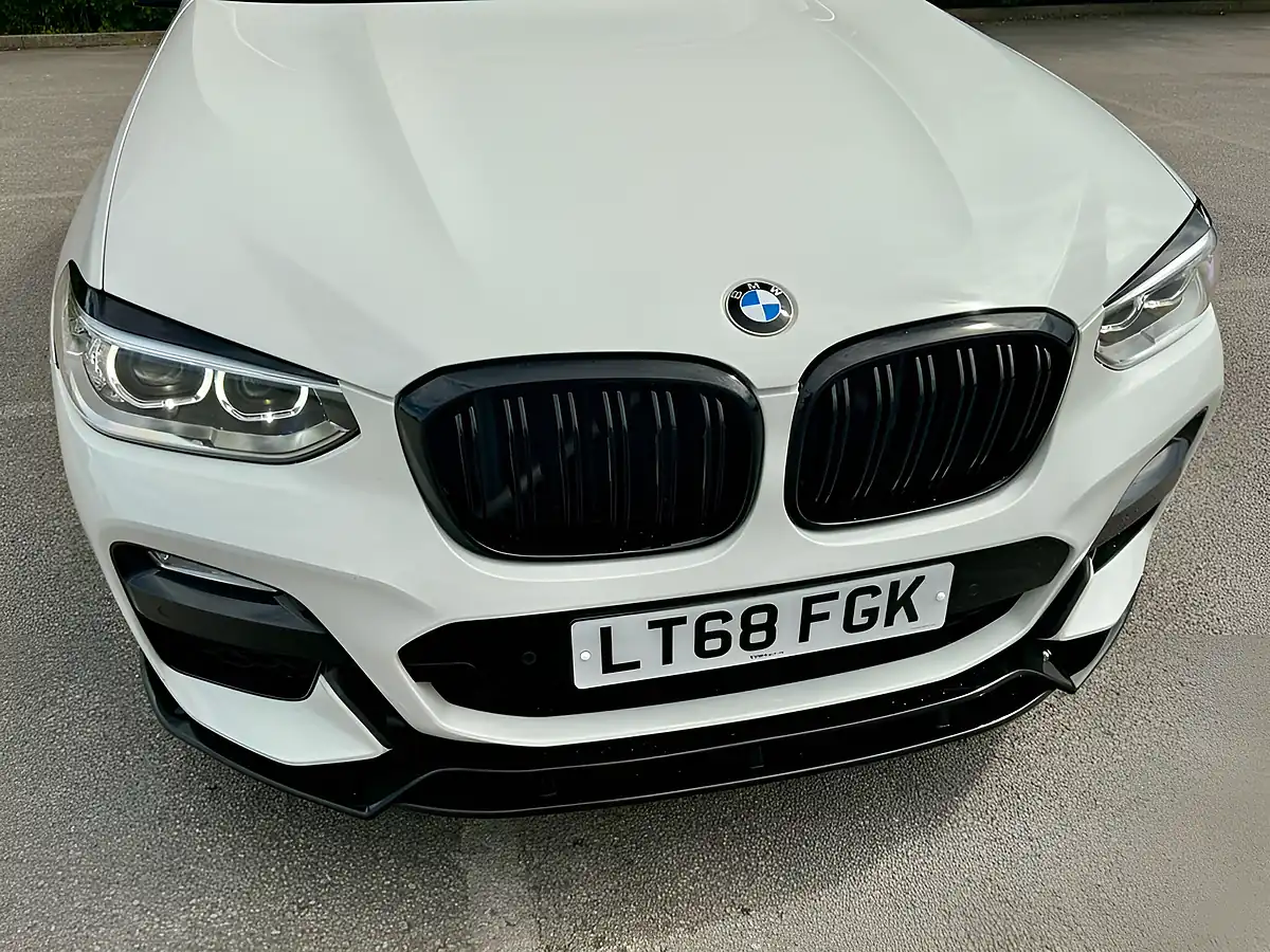 Used 2018 BMW X3 M Sport White - Interior and Exterior details 8
