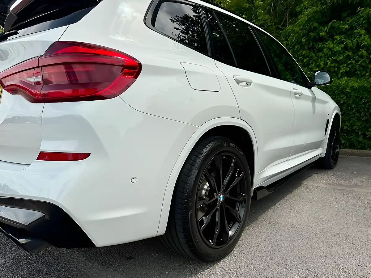 Used 2018 BMW X3 M Sport White - Interior and Exterior details 11
