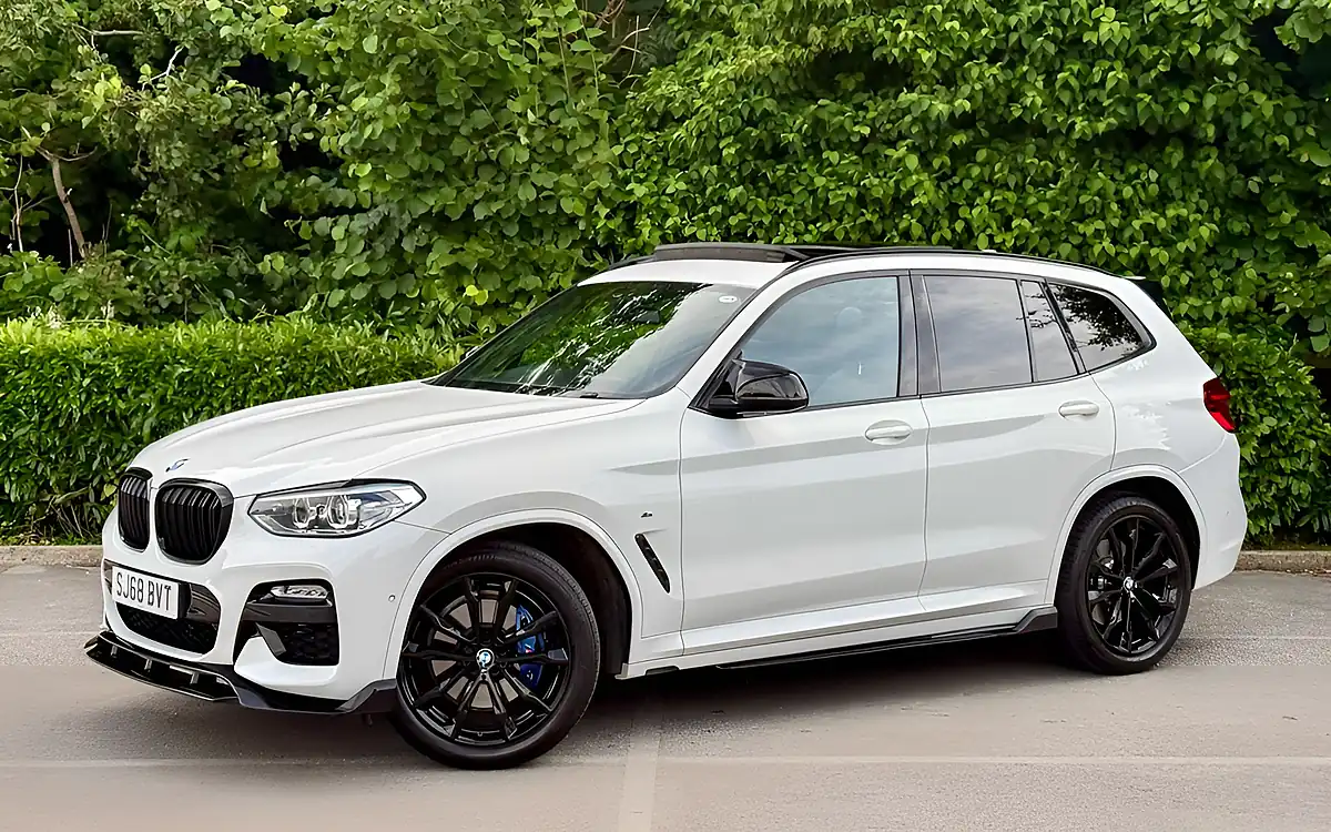 Used 2018 BMW X3 M Sport White - Interior and Exterior details 2