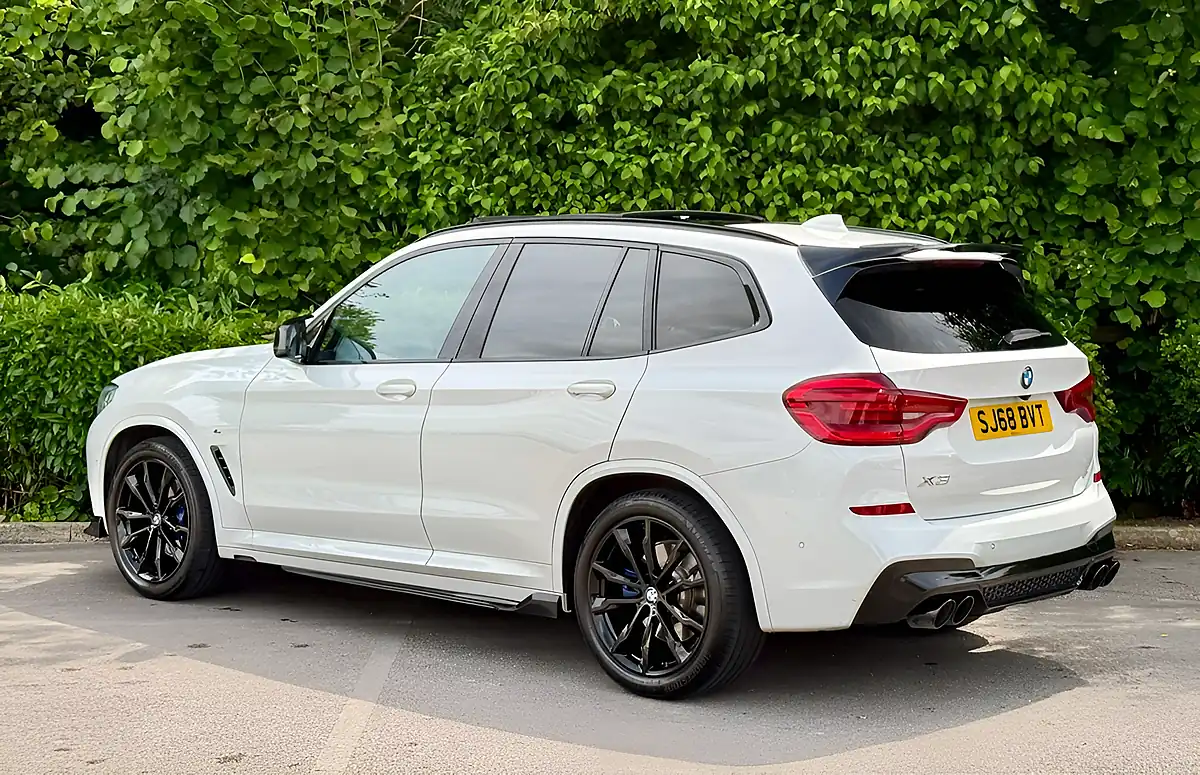 Used 2018 BMW X3 M Sport White - Interior and Exterior details 3