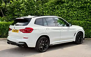 Used 2018 BMW X3 M Sport White - Interior and Exterior details 4