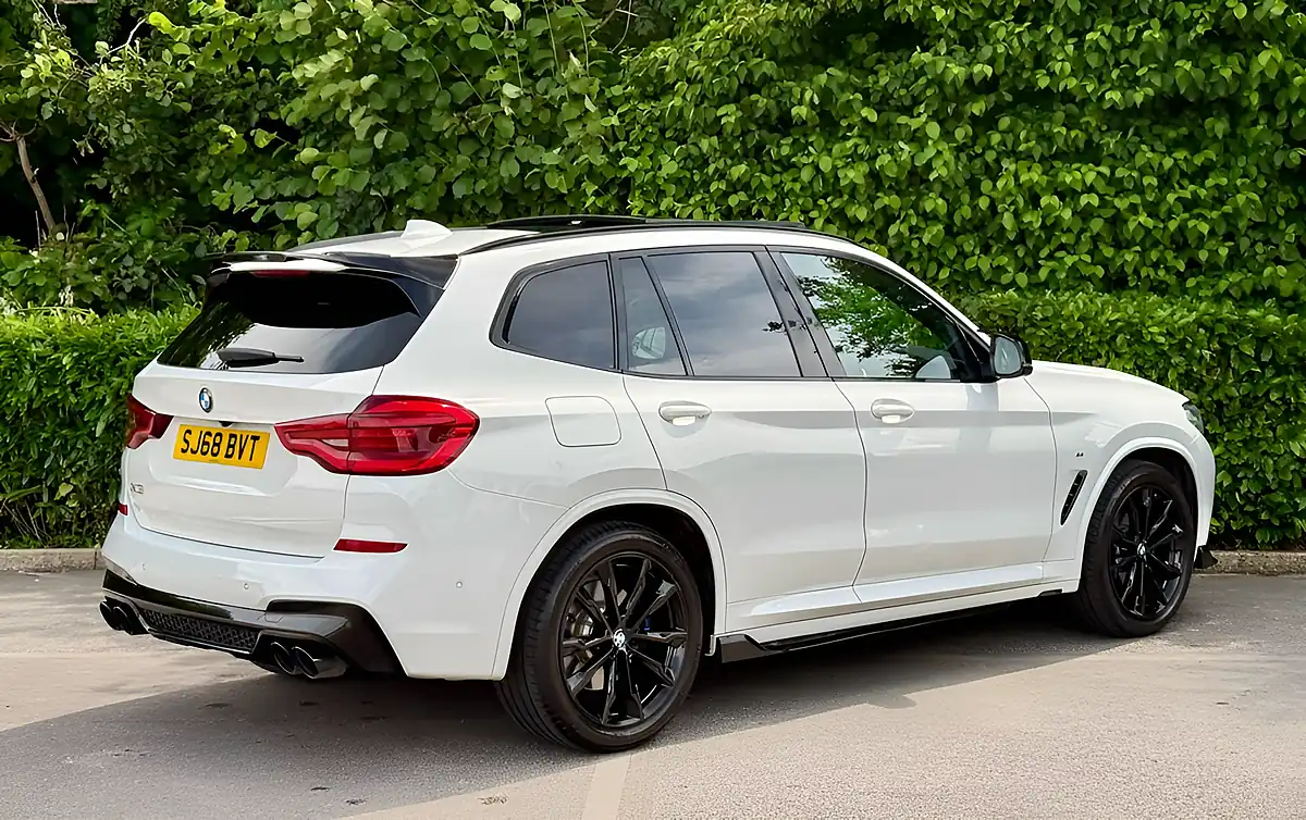 Used 2018 BMW X3 M Sport White - Interior and Exterior details 4