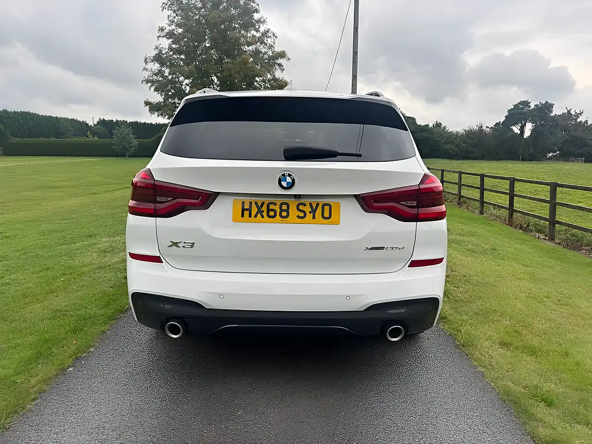 Used 2018 BMW X3 M Sport White - Interior and Exterior details 3