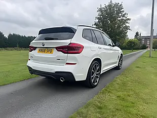 Used 2018 BMW X3 M Sport White - Interior and Exterior details 4