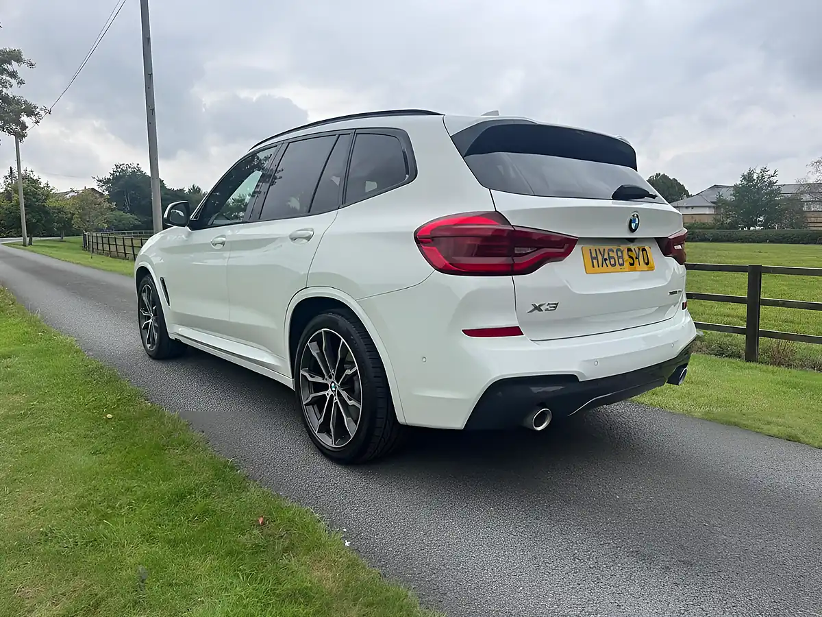 Used 2018 BMW X3 M Sport White - Interior and Exterior details 6
