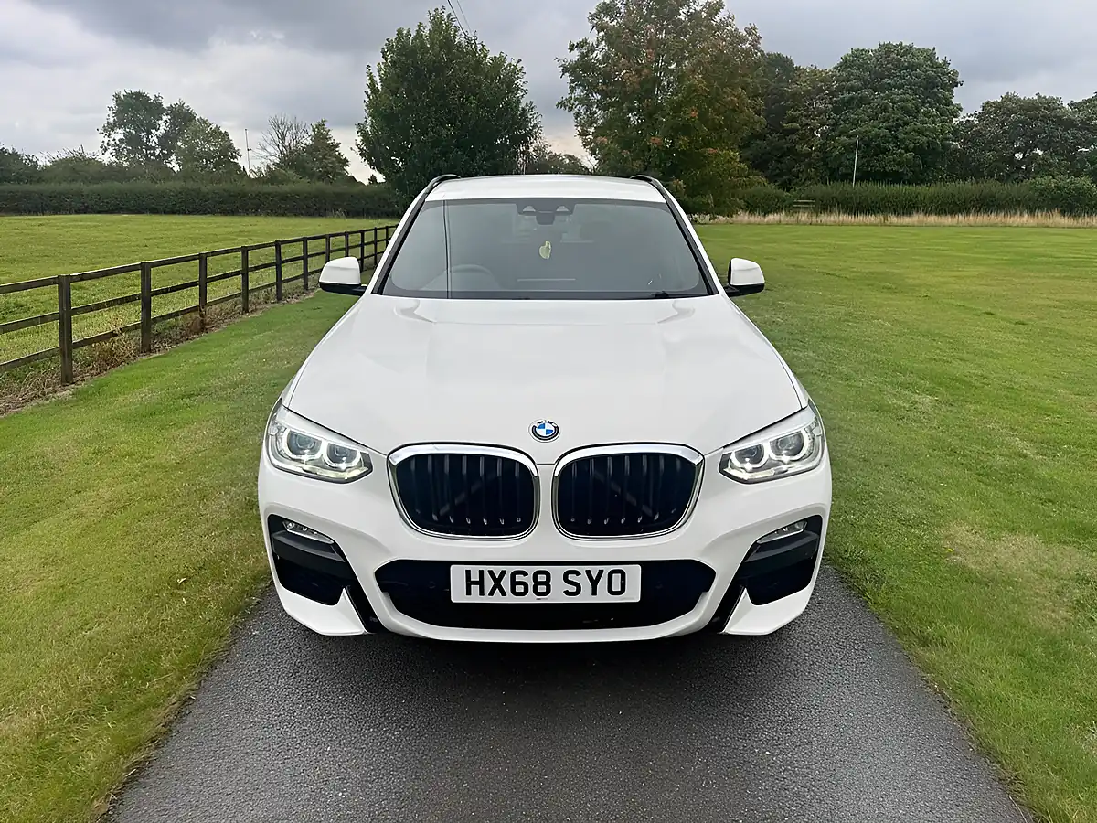 Used 2018 BMW X3 M Sport White - Interior and Exterior details 9