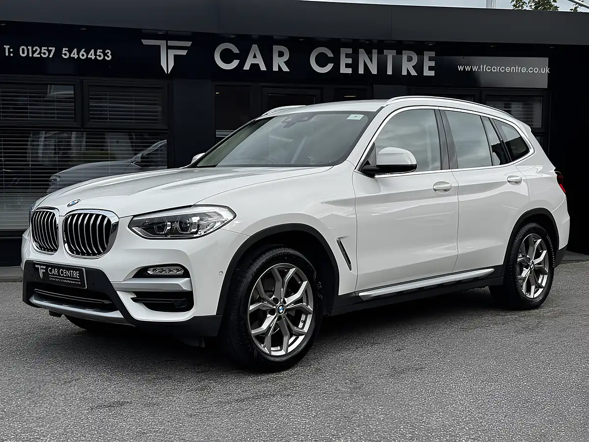 Used 2018 BMW X3 Xline White - Front View