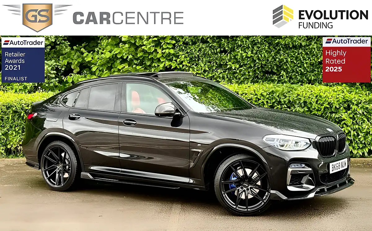 Used 2018 BMW X4 Black - Front View