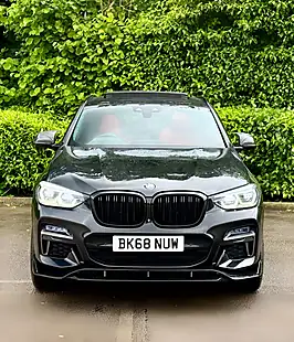Used 2018 BMW X4 Black - Interior and Exterior details 10