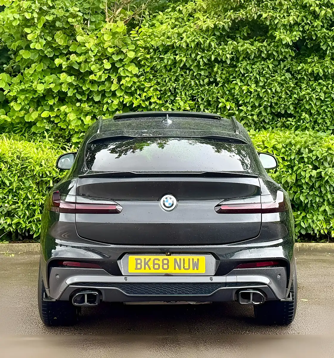 Used 2018 BMW X4 Black - Interior and Exterior details 12