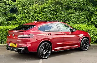 Used 2018 BMW X4 M Sport Red - Interior and Exterior details 4