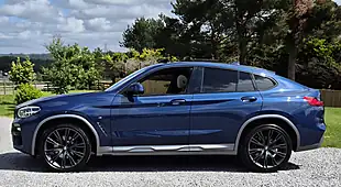 Used 2018 BMW X4 M Sport X Blue - Interior and Exterior details 6