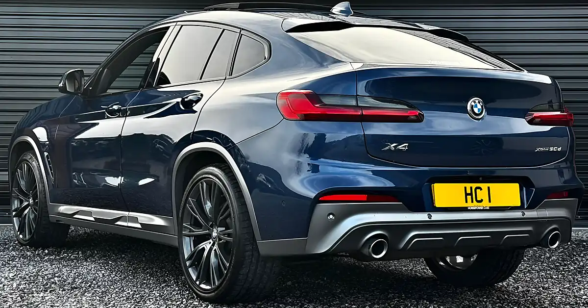 Used 2018 BMW X4 M Sport X Phytonic Blue - Interior and Exterior details 2
