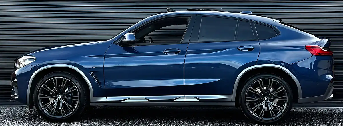 Used 2018 BMW X4 M Sport X Phytonic Blue - Interior and Exterior details 4
