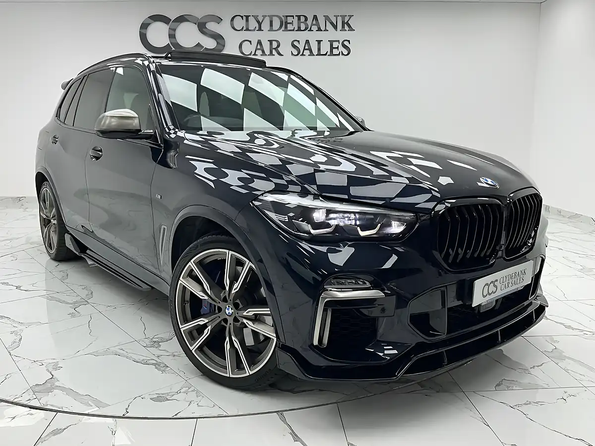 Used 2018 BMW X5 Black - Front View