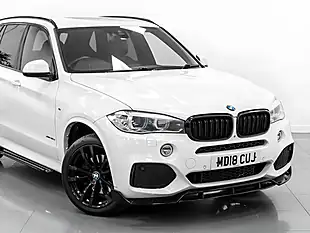 Used 2018 BMW X5 M Sport Alpine White - Interior and Exterior details 10