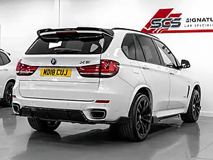 Used 2018 BMW X5 M Sport Alpine White - Interior and Exterior details 5